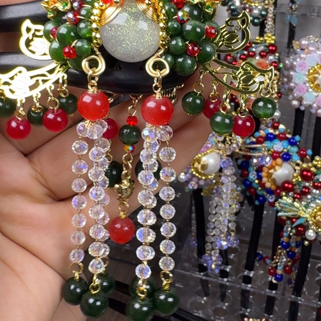 ✎***࿐古风刀马旦发簪发饰