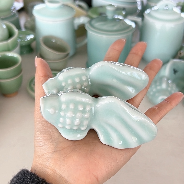 小米茶器龙泉青瓷