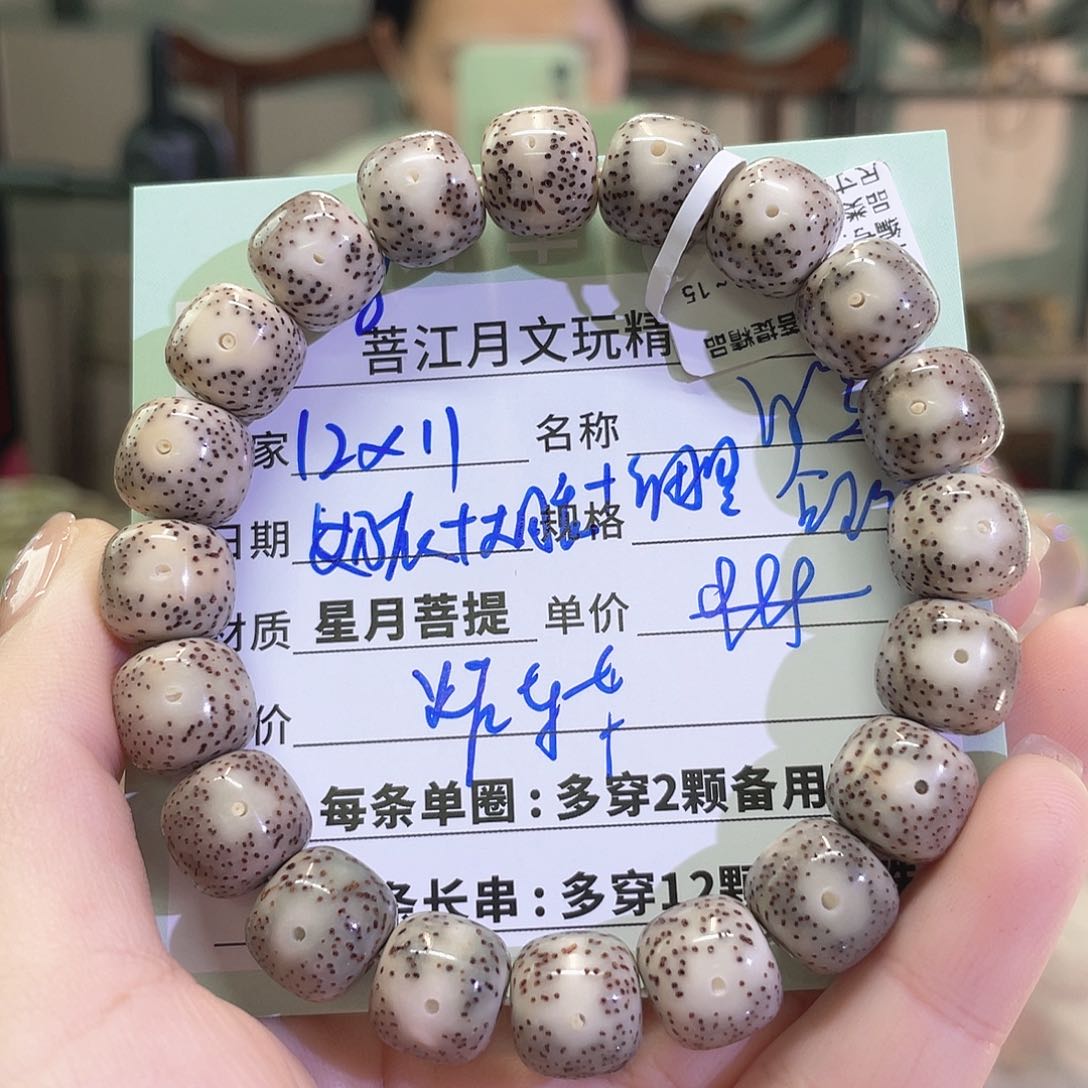 星月菩提手串海南同枝果A8