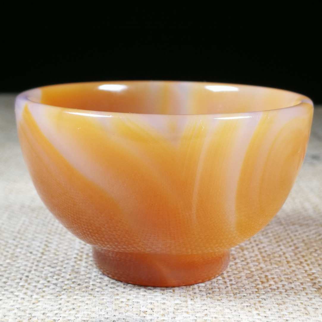 巴西玛瑙茶碗酒杯