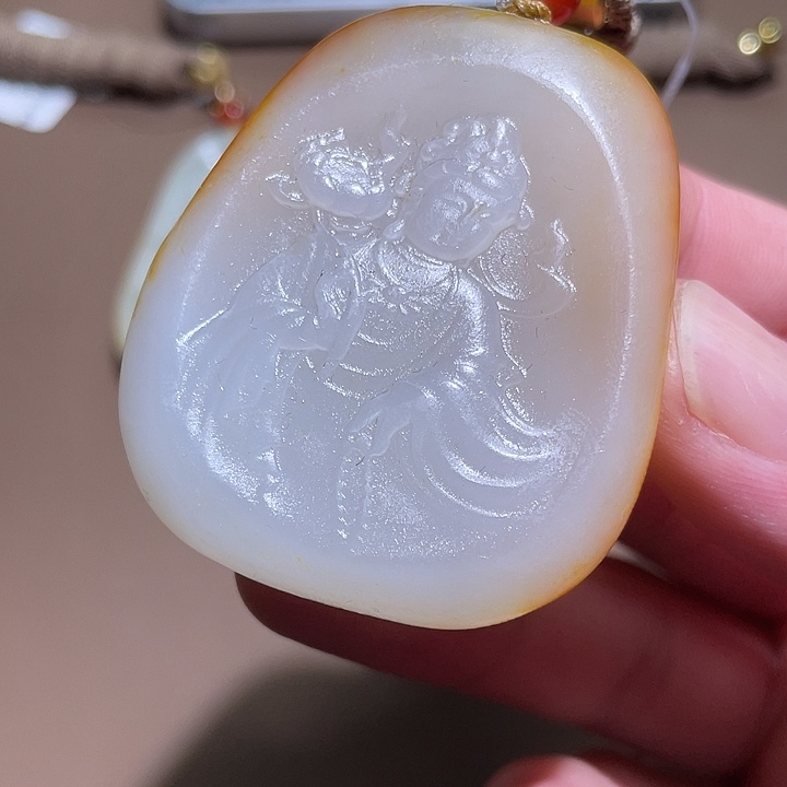 和田玉挂件未镶嵌D1 