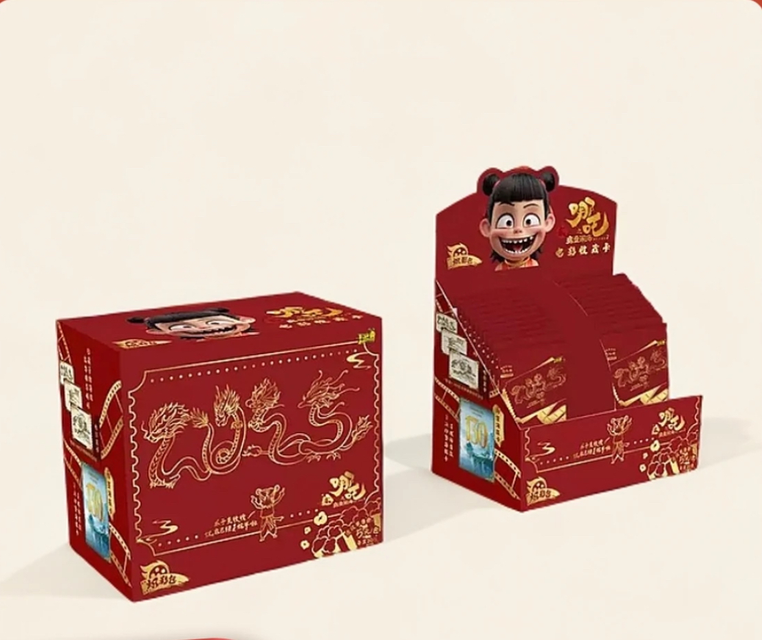 【狂风】卡游-哪吒魔童闹海-炽影包第一弹-收藏卡牌【默认代拆】