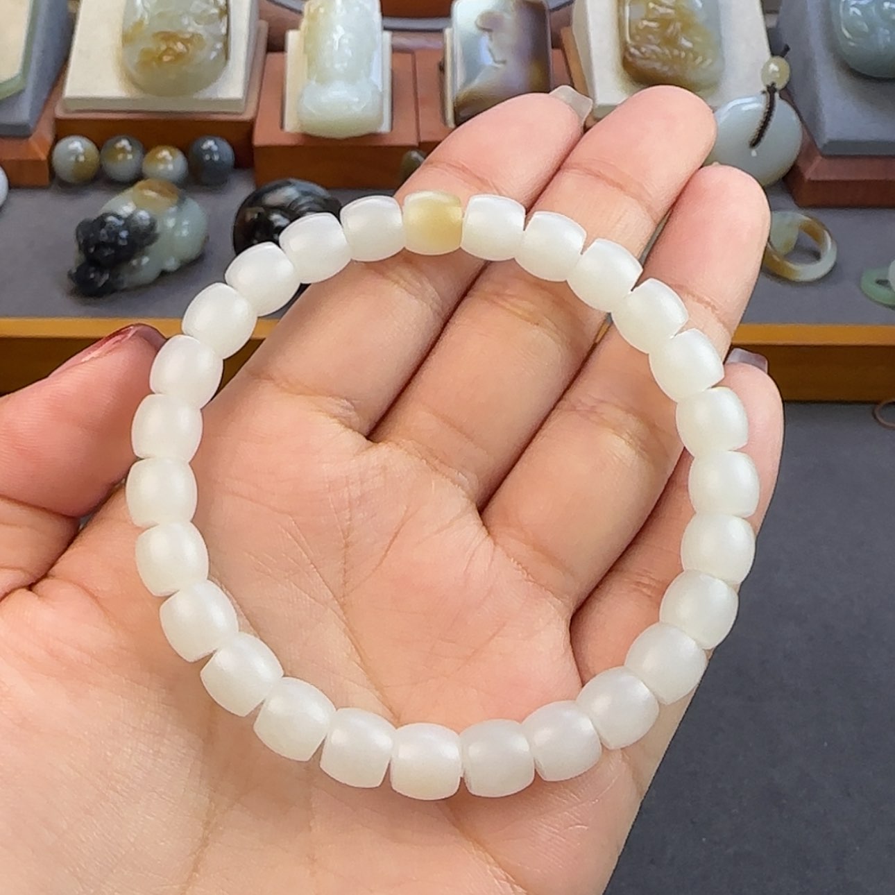 【闪购商品】和田玉手串未镶嵌成****…