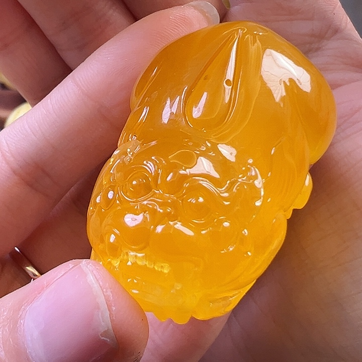 蜜蜡颈饰未镶嵌蜜蜡