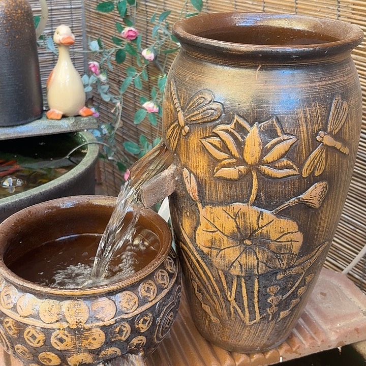 粗陶口径19/39，20/16进水口2.5厘米