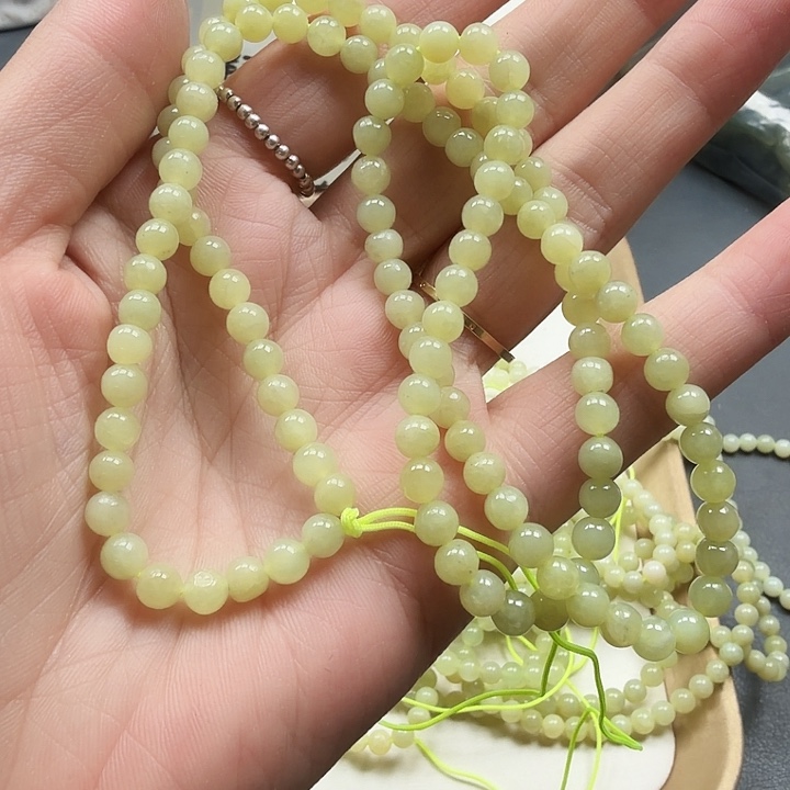 和田玉未镶嵌手链47