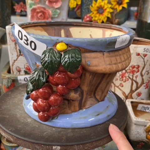 【闪购商品】红陶粗陶材质多肉花盆