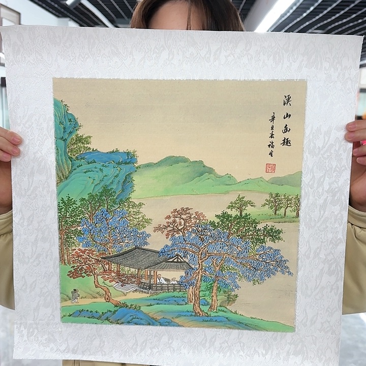 国画书法作品多次参加