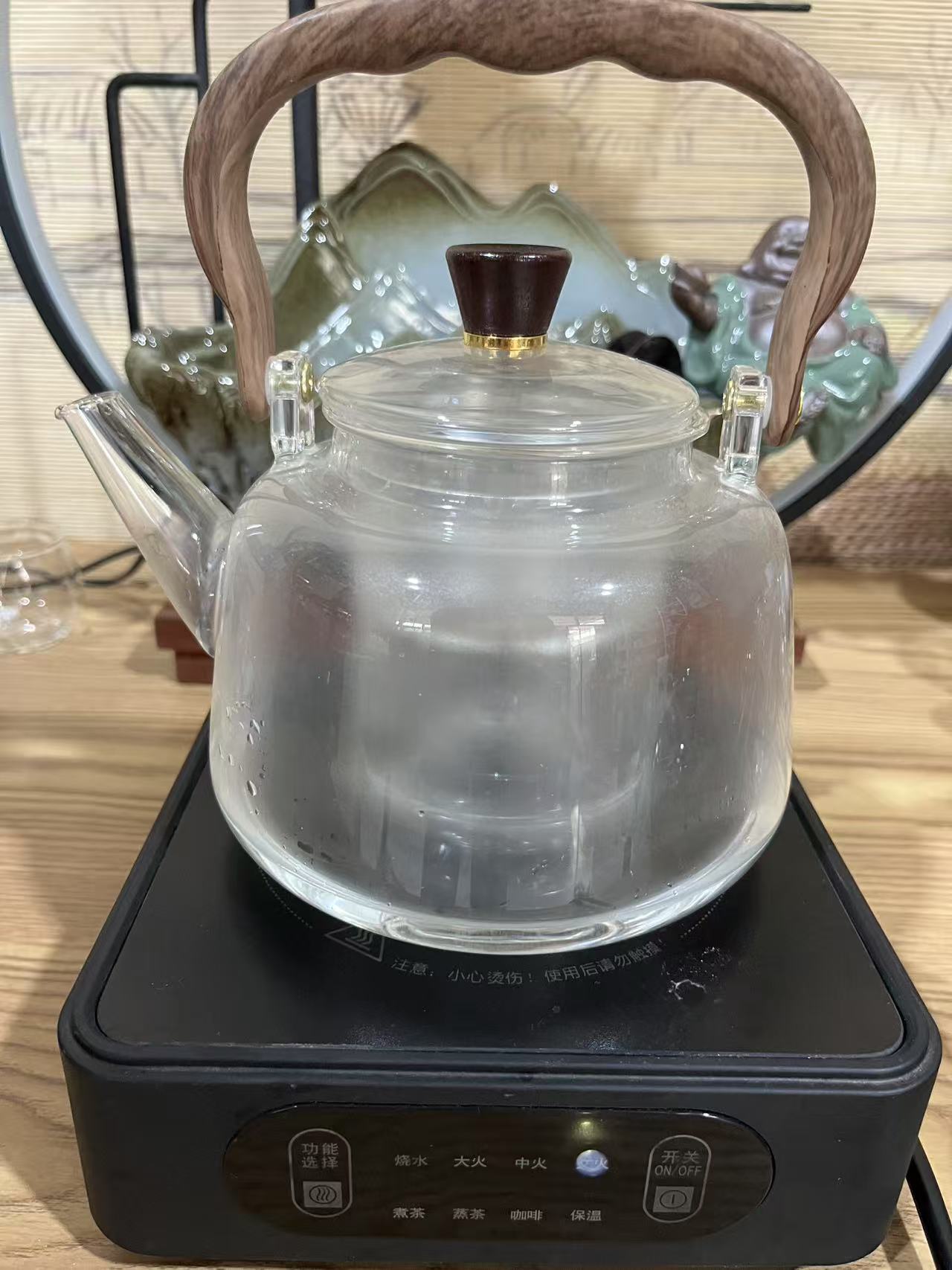 茶具套装高档电陶炉组套多功能电陶炉搭配高硼硅提梁壶静音煮茶