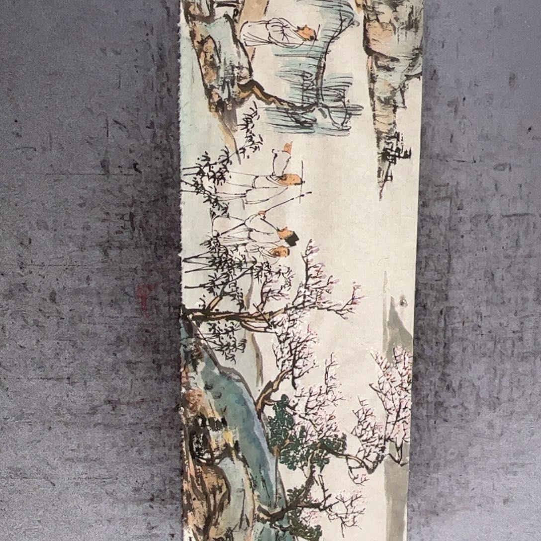 王***生国画一山老师作品山水