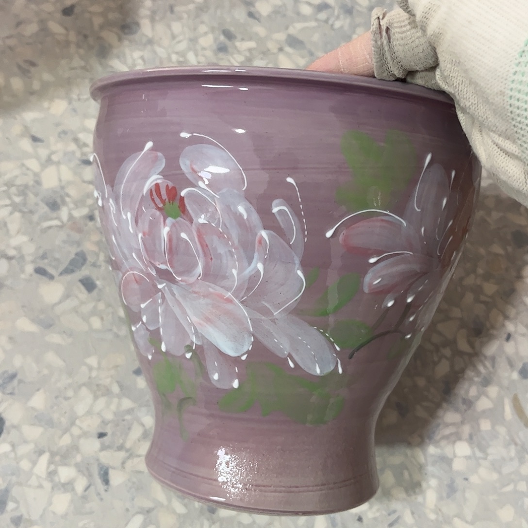 景德镇陶瓷花盆花盆不售后