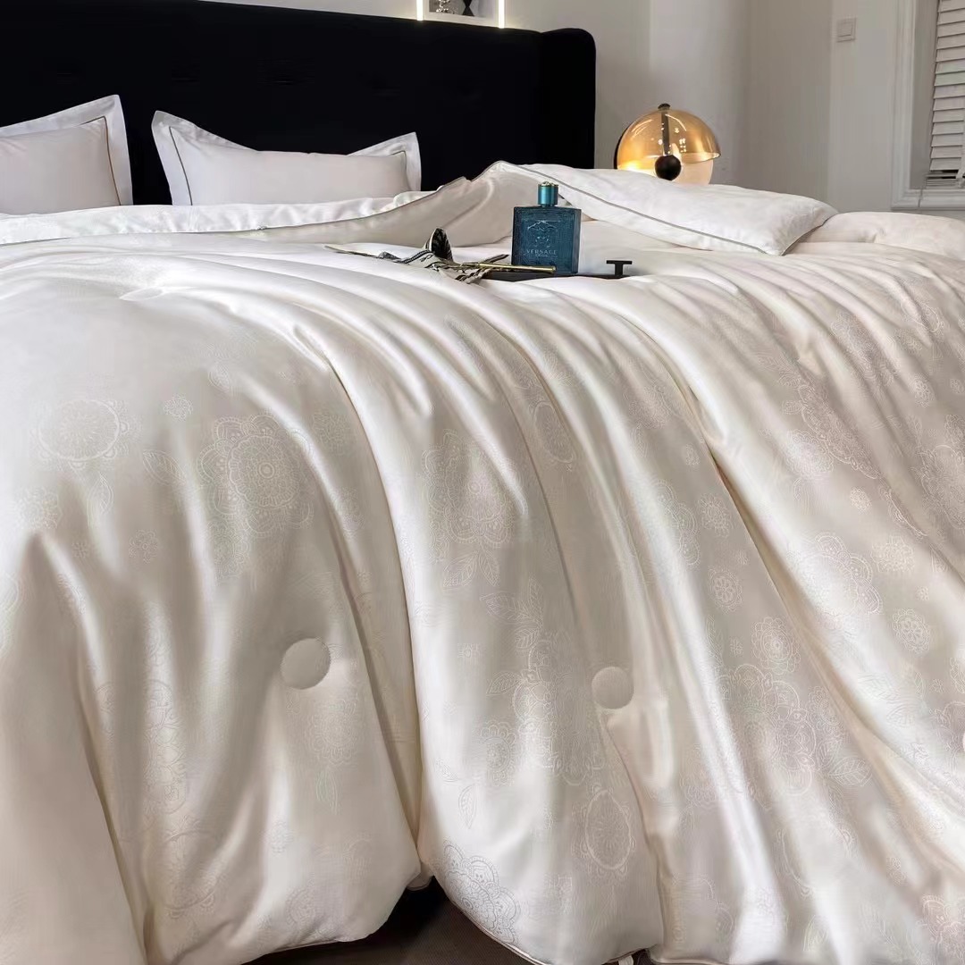 蕾丝曼高端冬被被子床上用品天丝棉蚕丝真丝冬被婚被