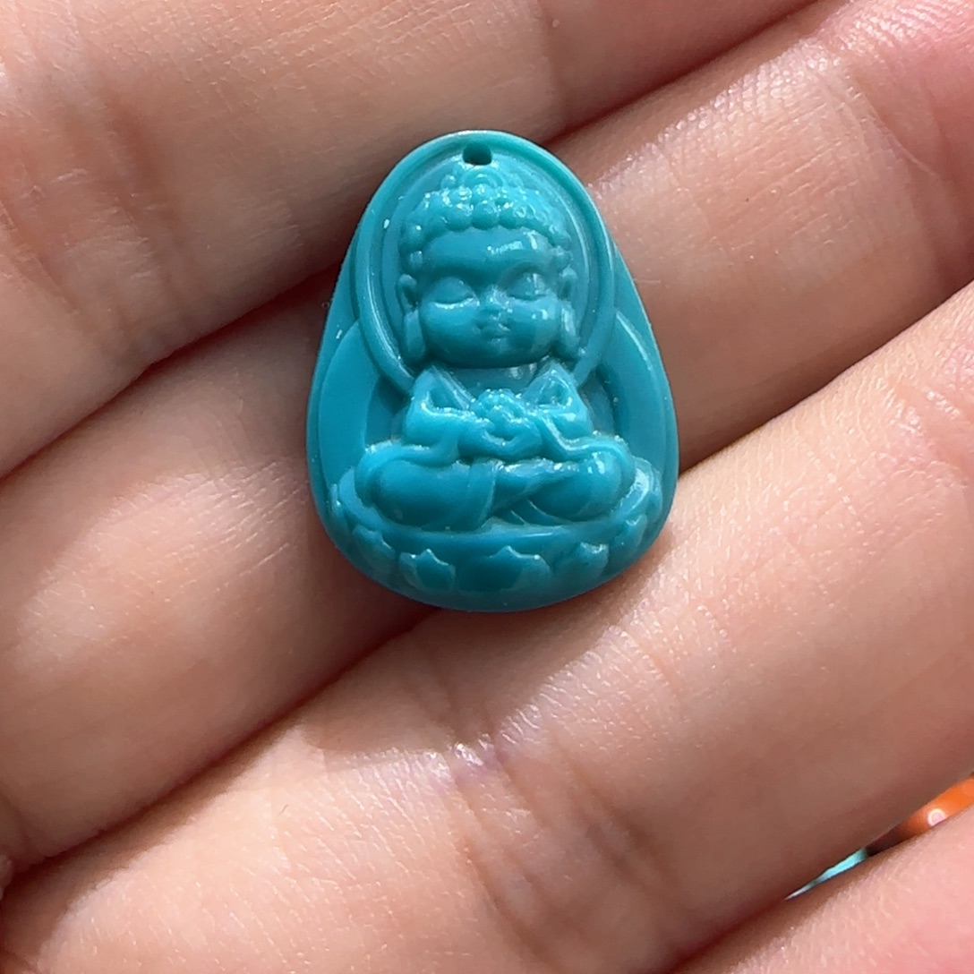 绿松石未镶嵌配饰