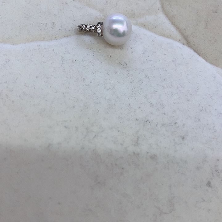 淡水珍珠颈饰银S925镶嵌