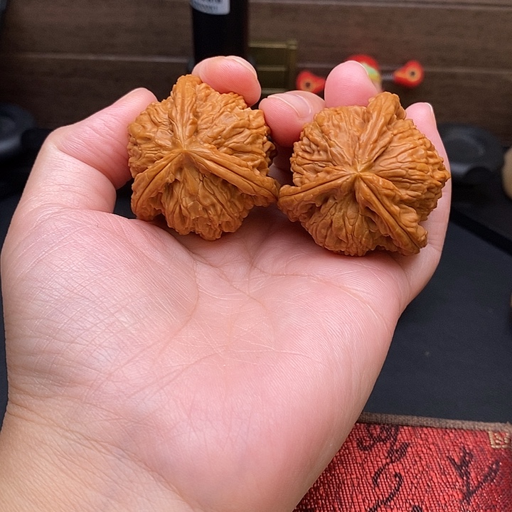 *****把件文玩核桃白奔