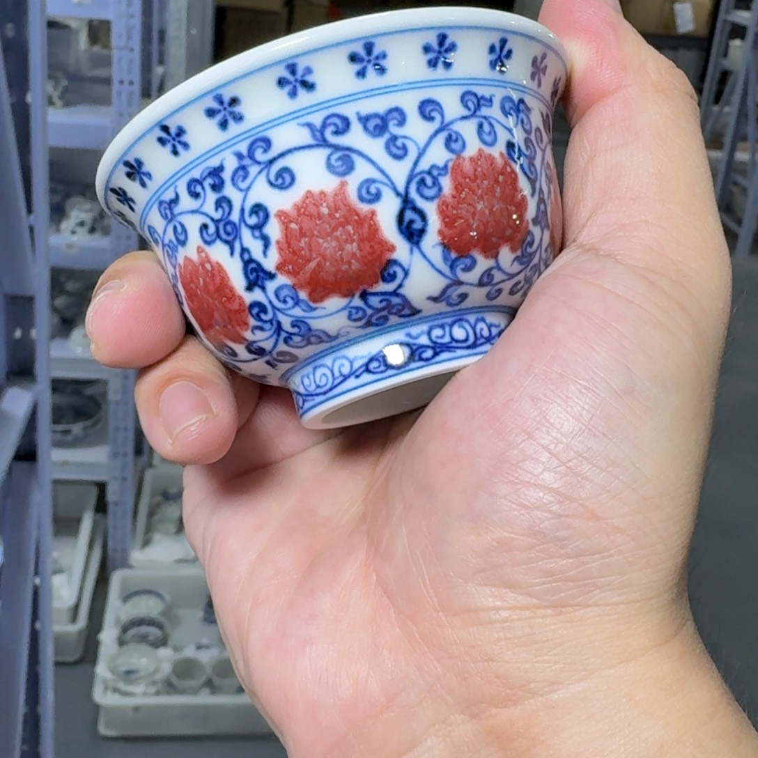 杯子瓷言所老曹甄选好瓷微瑕小