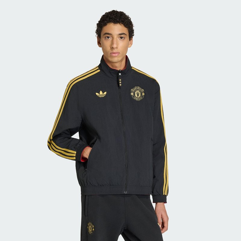 阿迪达斯 （adidas）男子曼联足球夹克外套JM5561