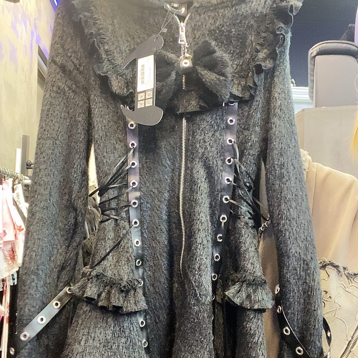 shyshybite毛衣裙黑色m