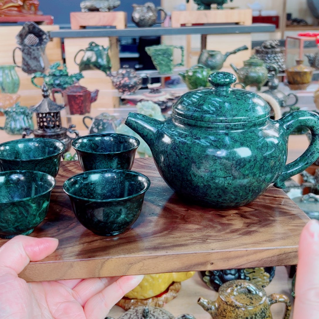 魅***秤天然石材手工雕刻