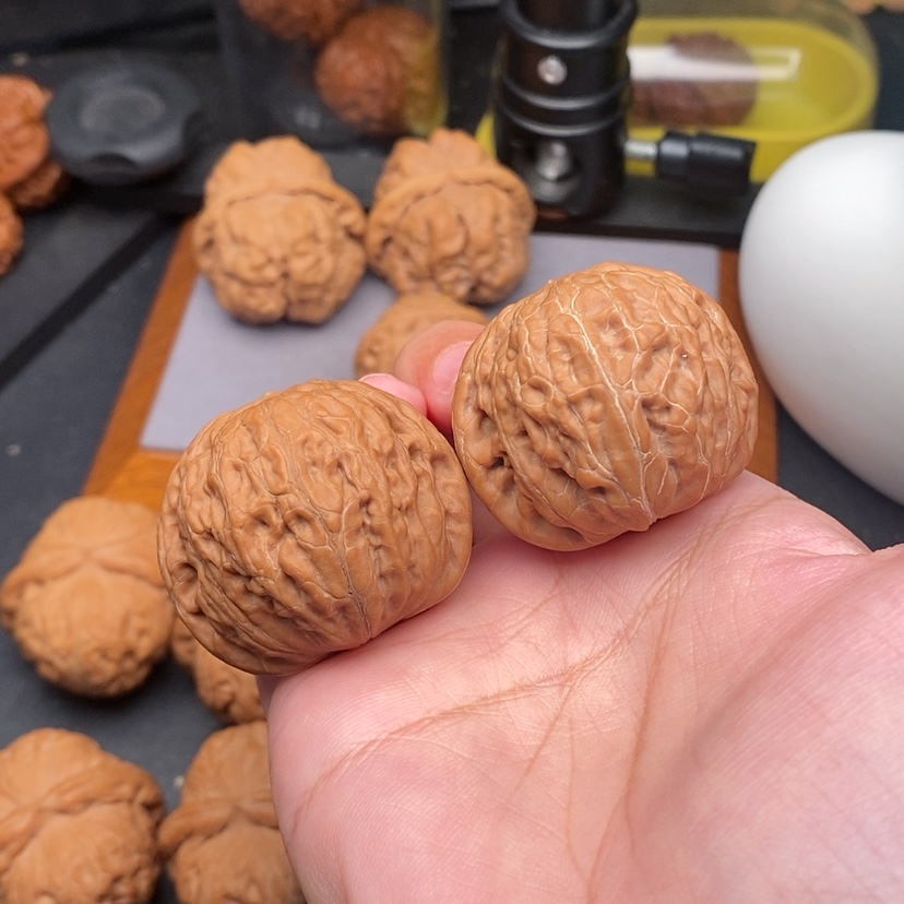 【闪购商品】文玩核桃把件铁锤全品38.5