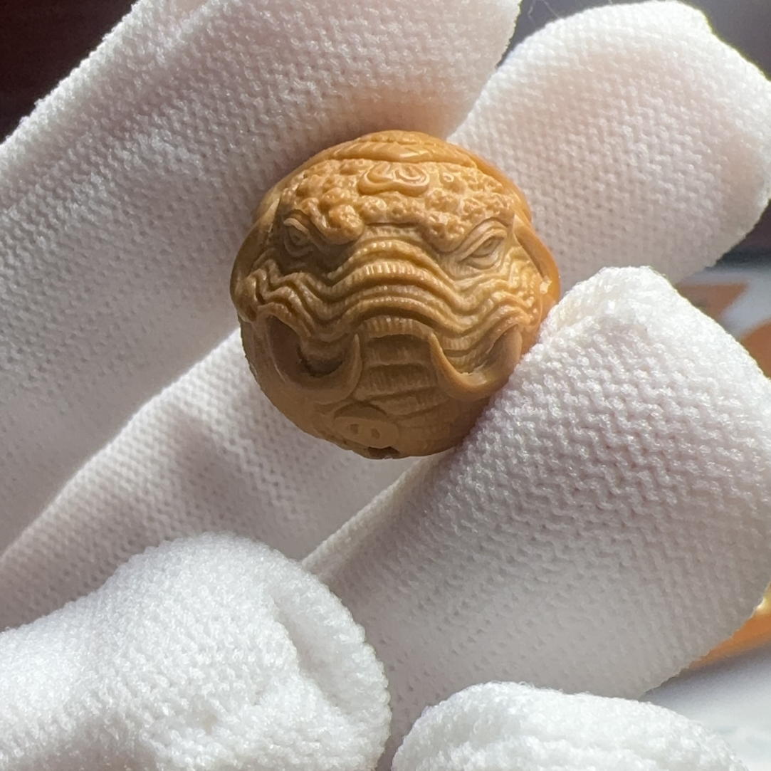 【小白出品】猴头核桃精工雕刻单籽各种尺寸接受定制
