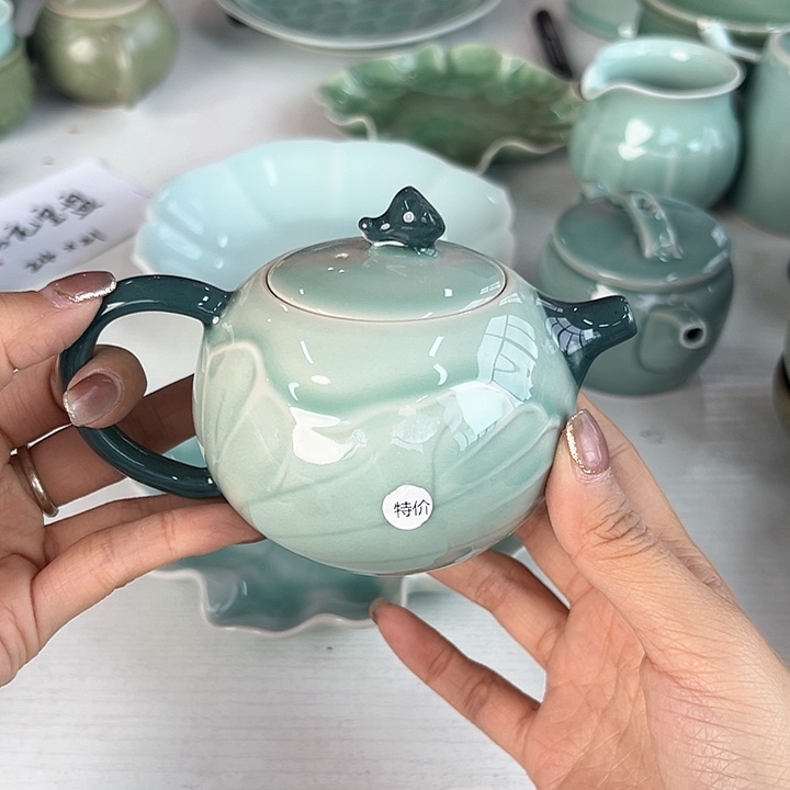 小米茶器龙泉青瓷