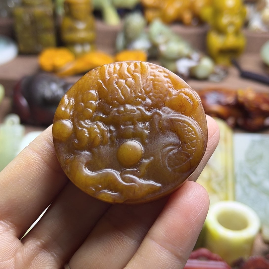 白玉菩提吊坠101。。