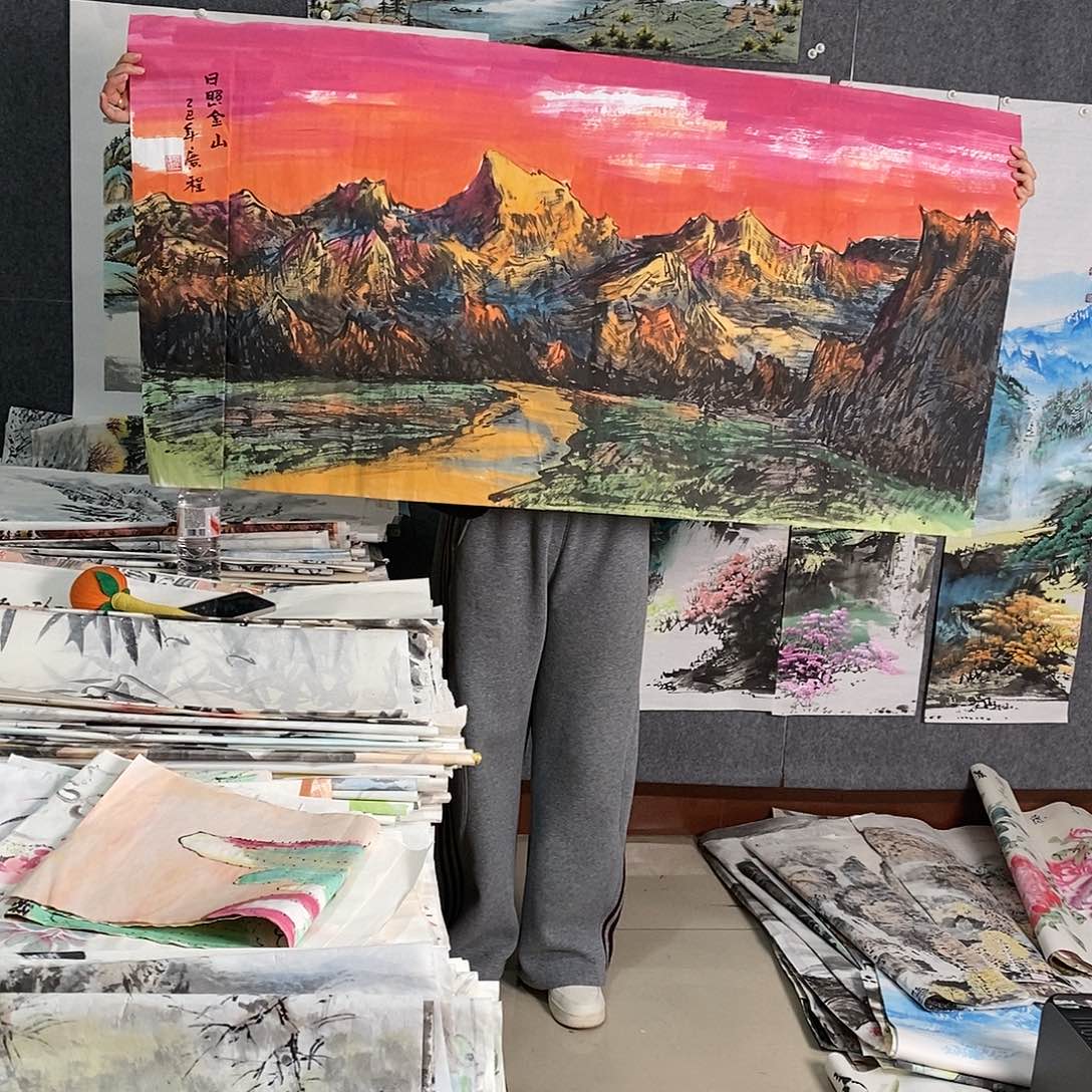 国画手写手绘国画作品24