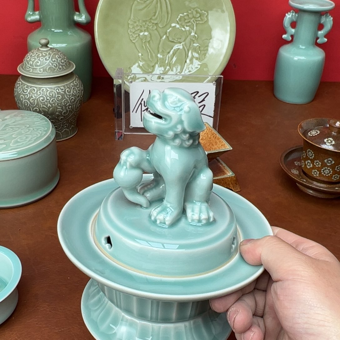 青瓷茶器青茶器器