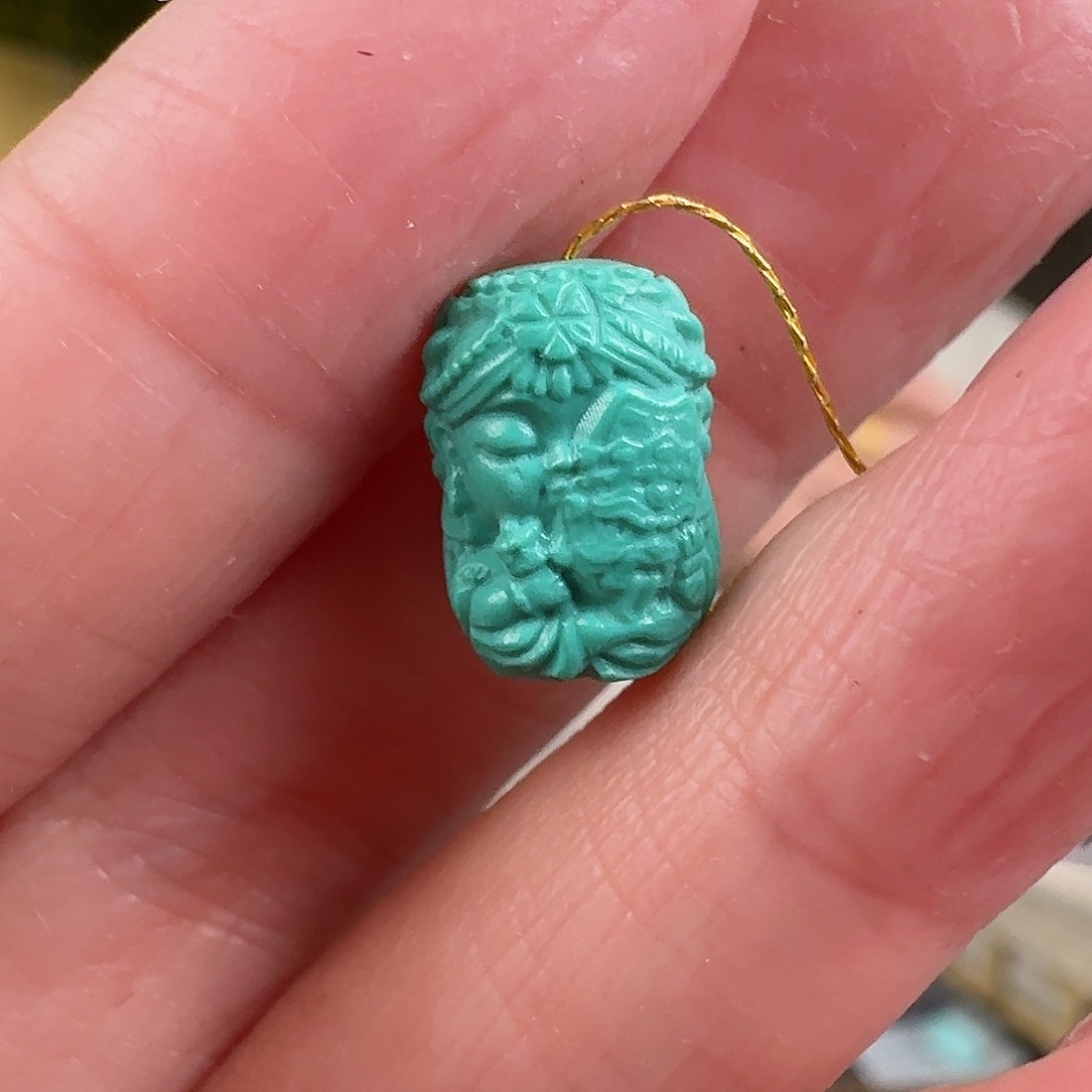 绿松石珠宝奇石未镶嵌