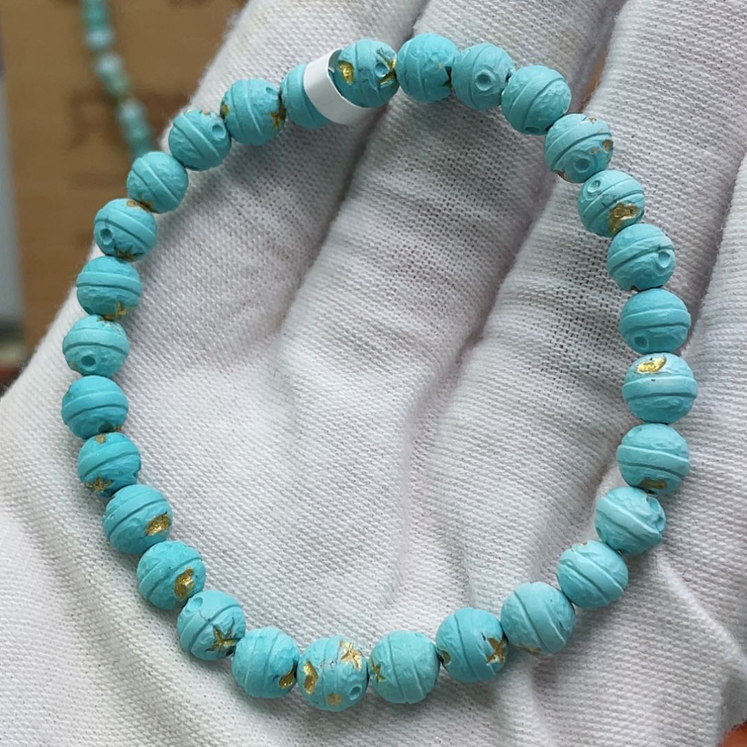 绿松石未镶嵌珠宝奇石