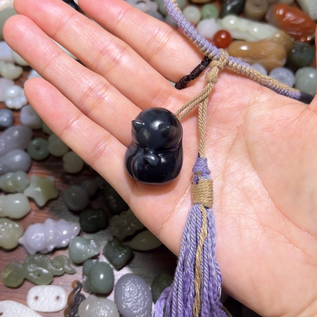 和田玉珠宝半成品未镶嵌