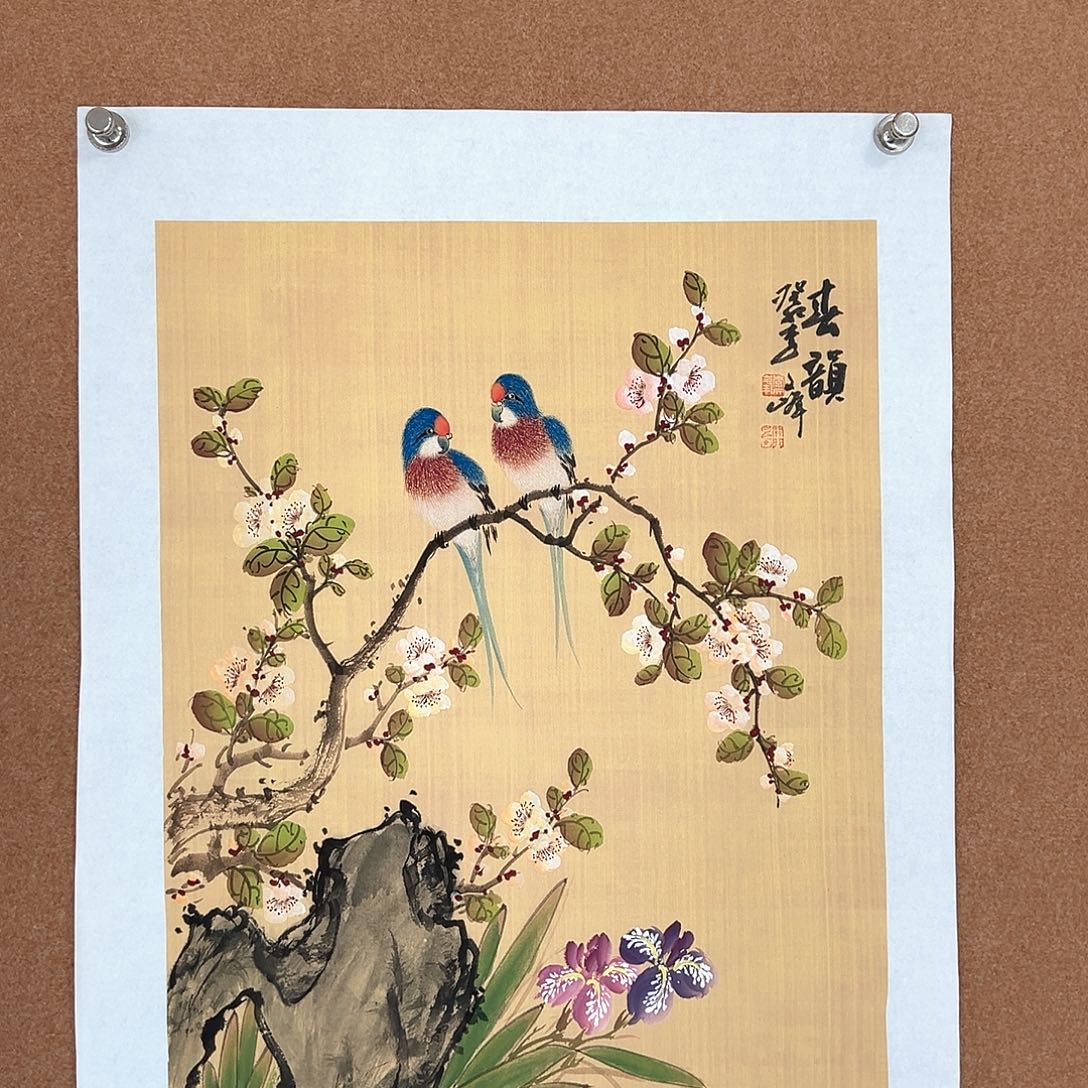 国画李文峰的画作