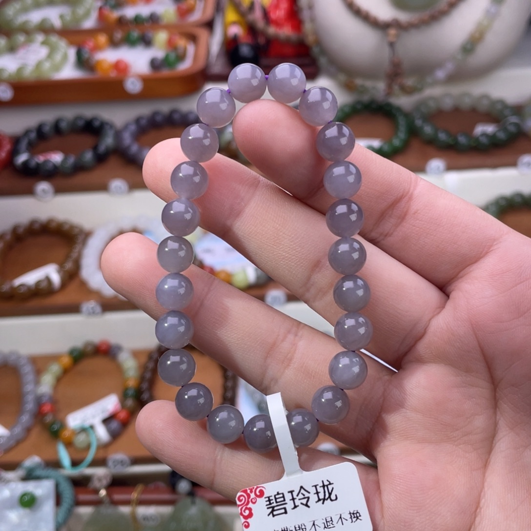 和田玉未镶嵌手串8mm