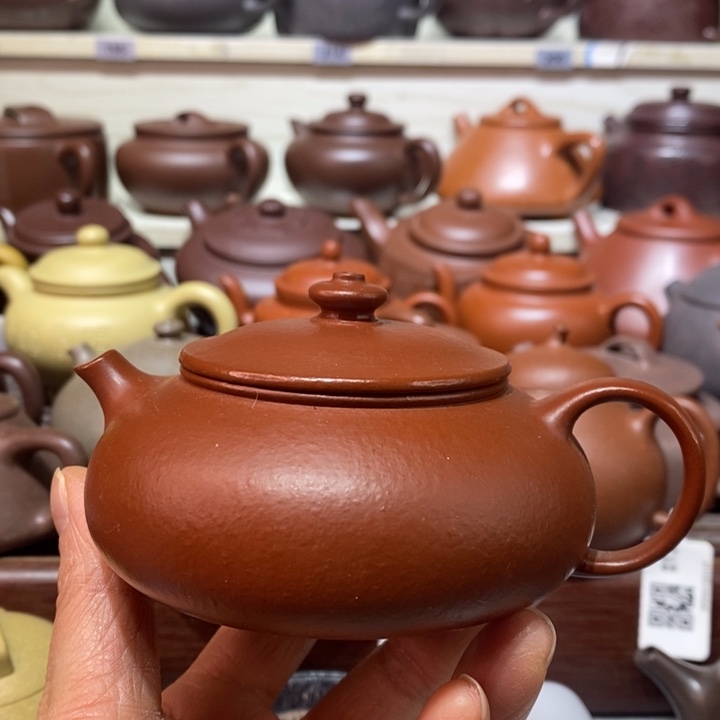茶壶紫砂精工一把