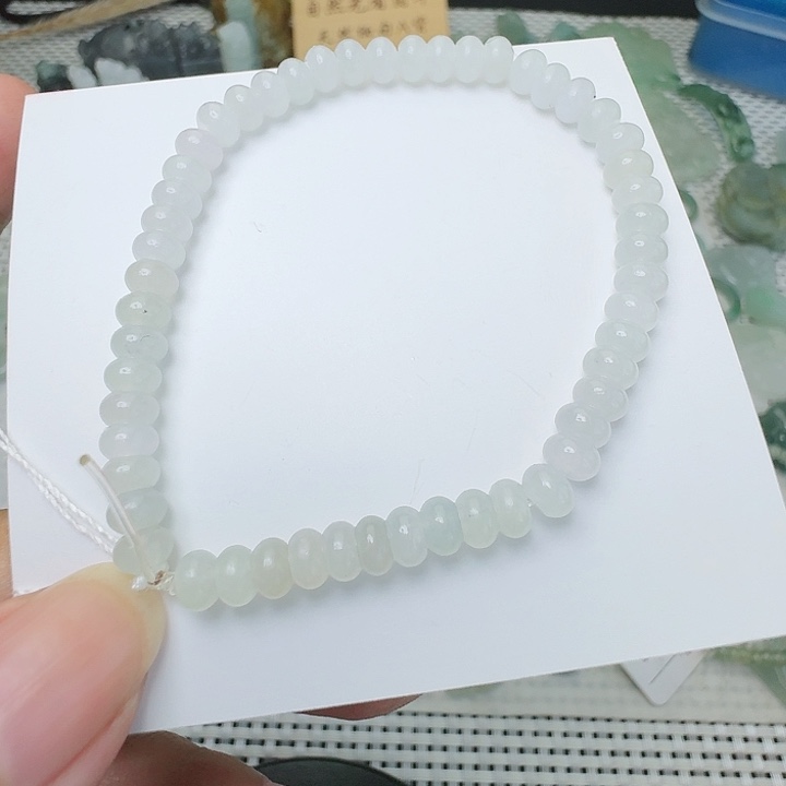 未镶嵌定制翡翠手串