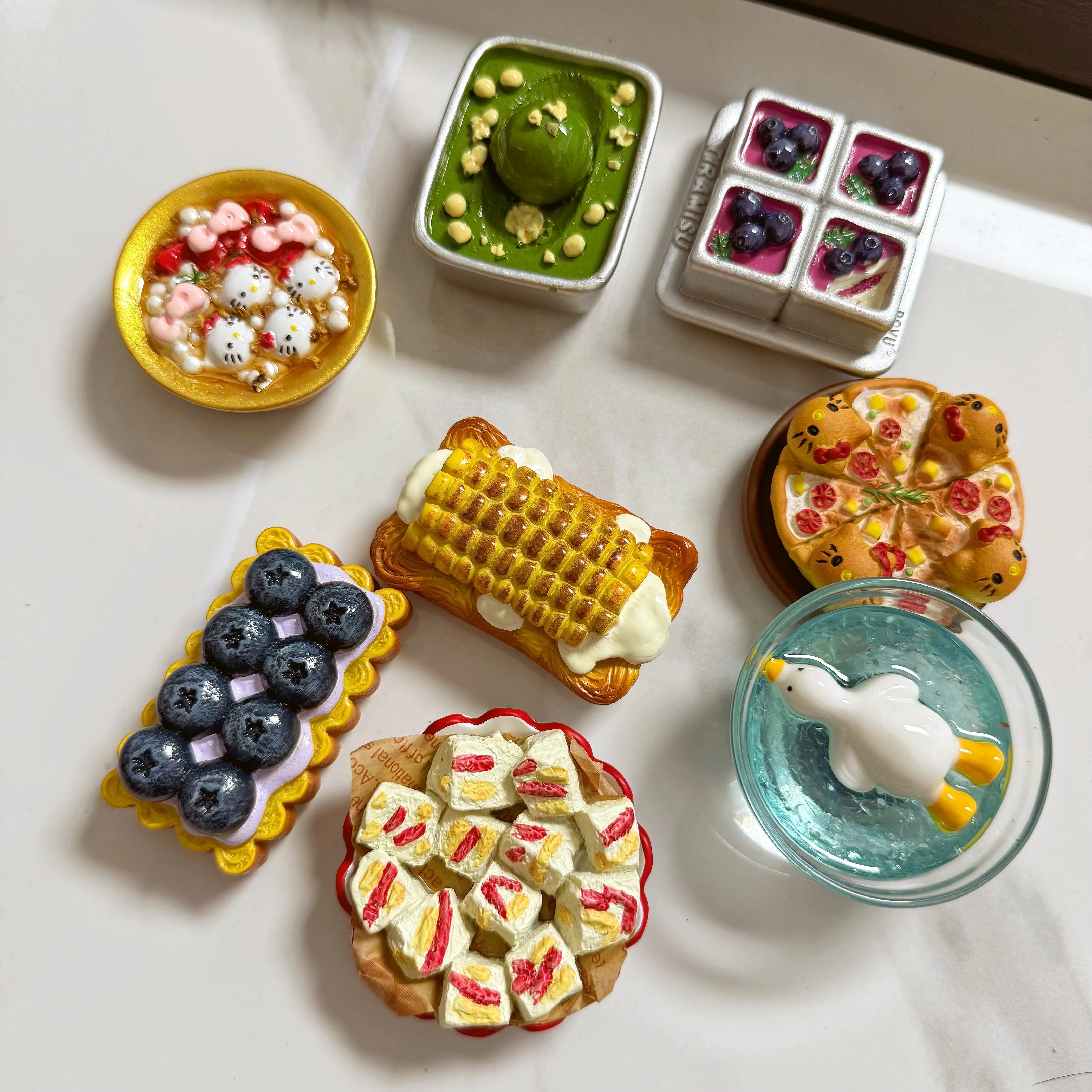 播3D立体磁吸树脂食玩冰箱贴装饰