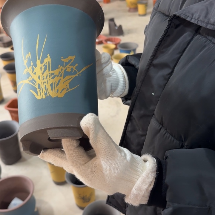 紫砂花盆紫砂花盆18^23