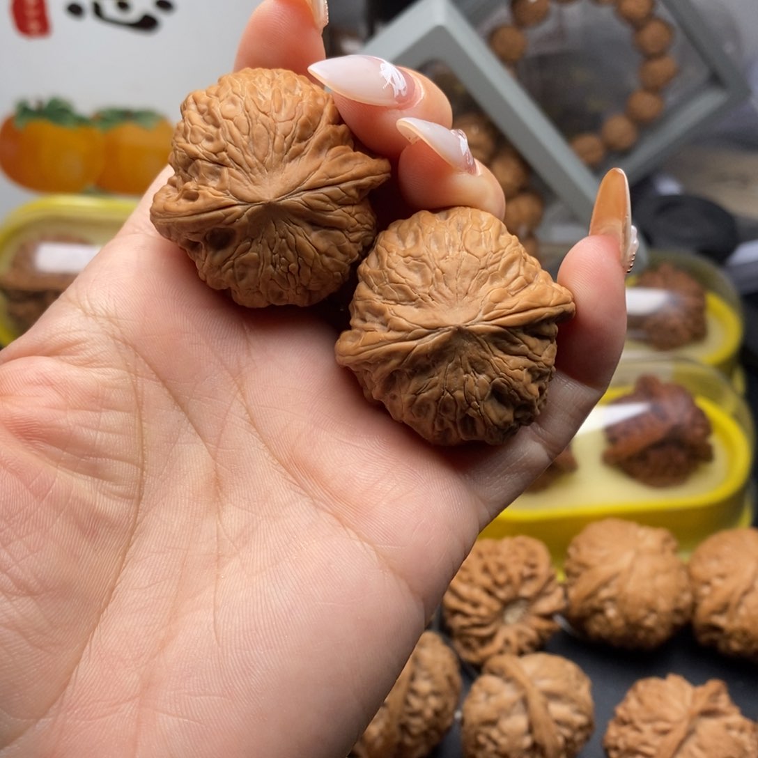 文玩核桃把件铁锤37