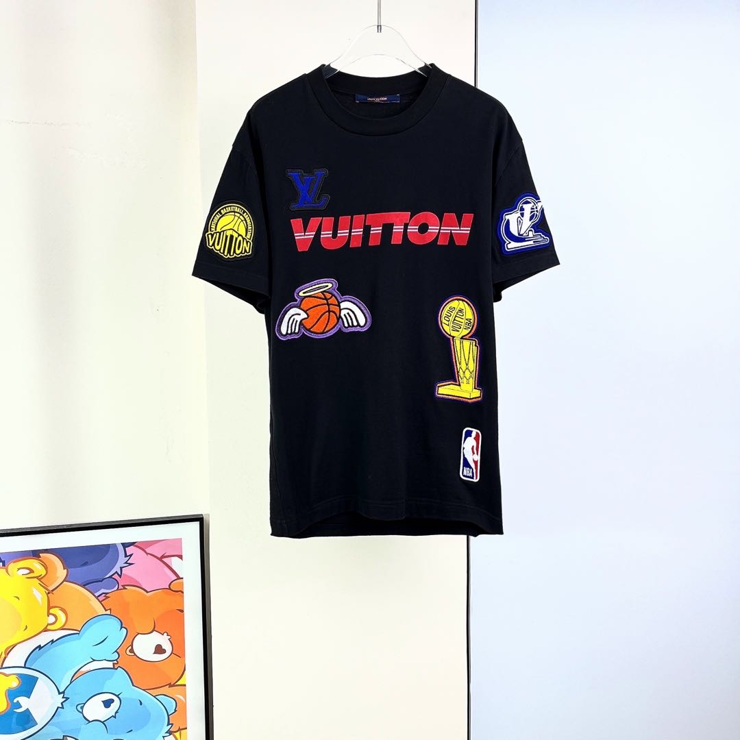 95新/LV&NBA联名款/短袖T恤 /Xs码/Xsps12242