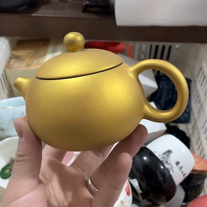 陶瓷茶具全部清清完回家过年