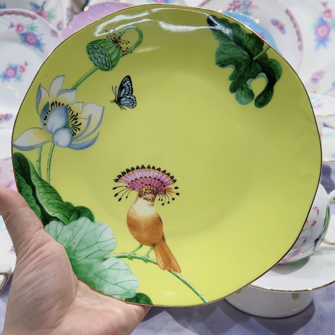 【闪购商品】骨瓷8寸平盘