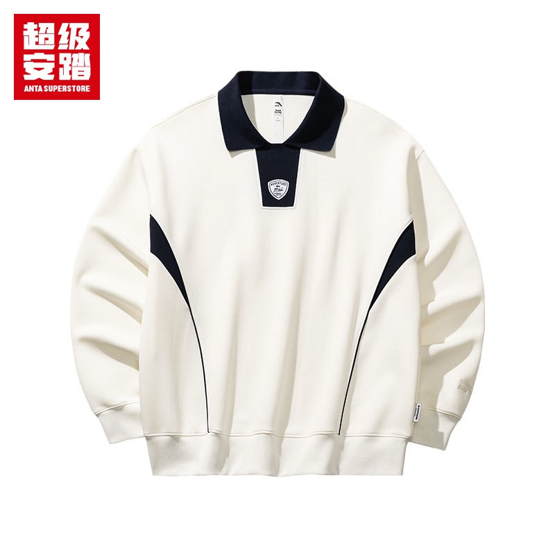 安踏 x 呆萌町联名 | 卫衣男女同款潮流时尚复古长袖172538706U