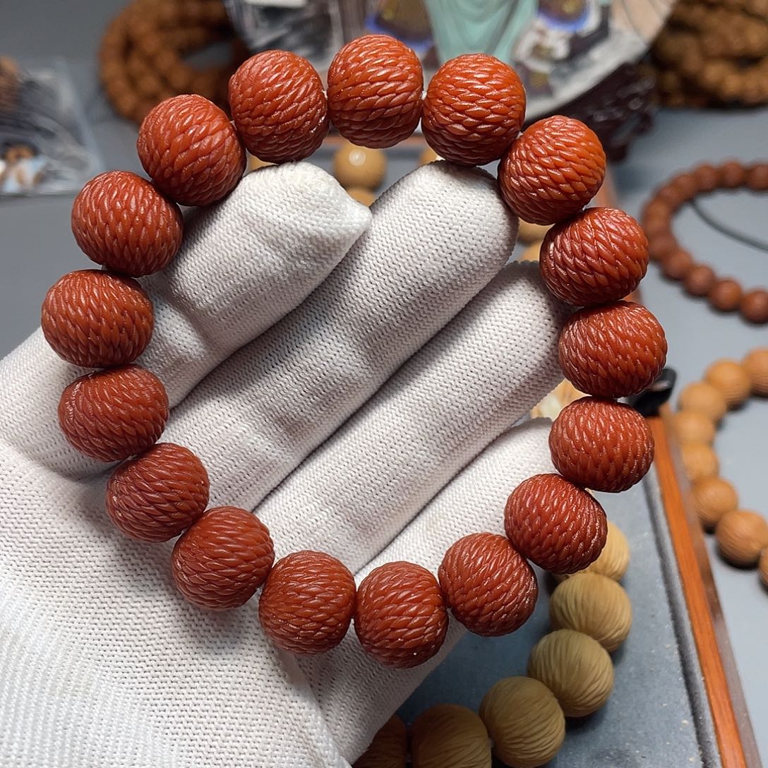 快***0猴头核桃手串龙麟