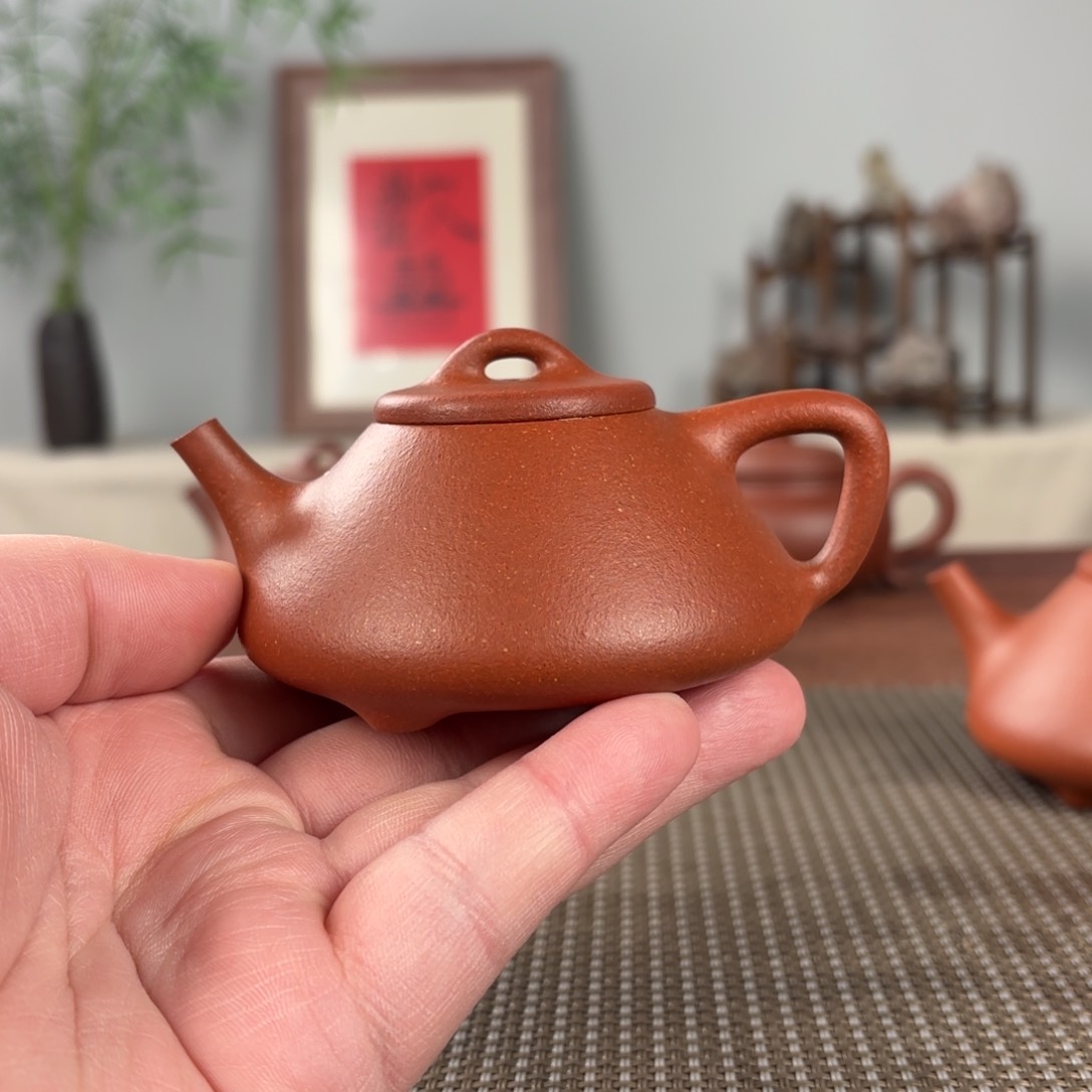 紫砂茶壶黄龙山原矿紫砂壶130