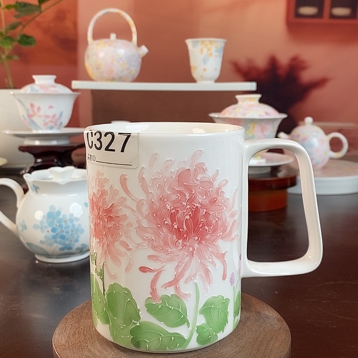 菊花马克杯主人杯是不是