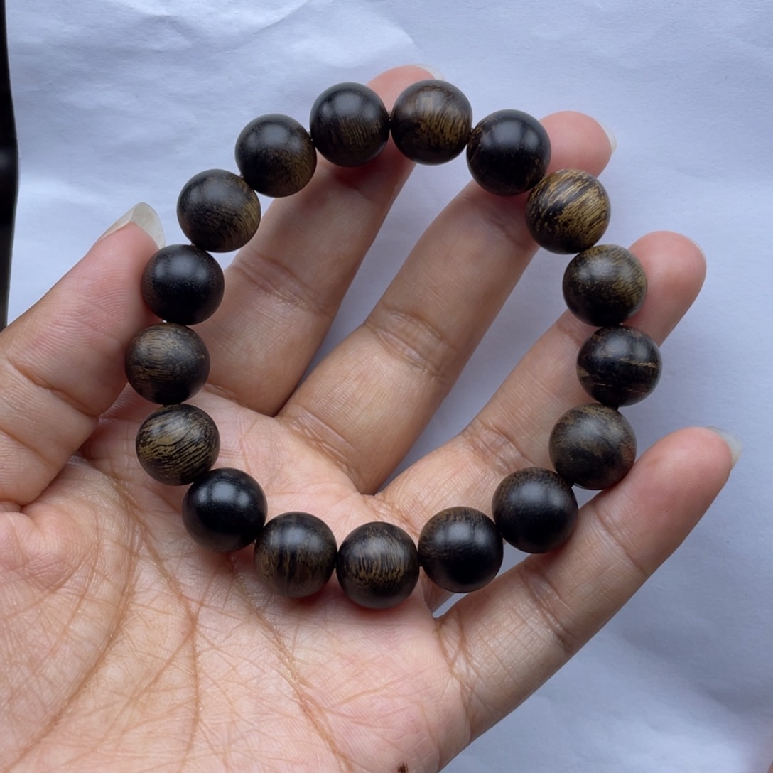 【闪购商品】手串沉香越南白棋瘤疤1.2