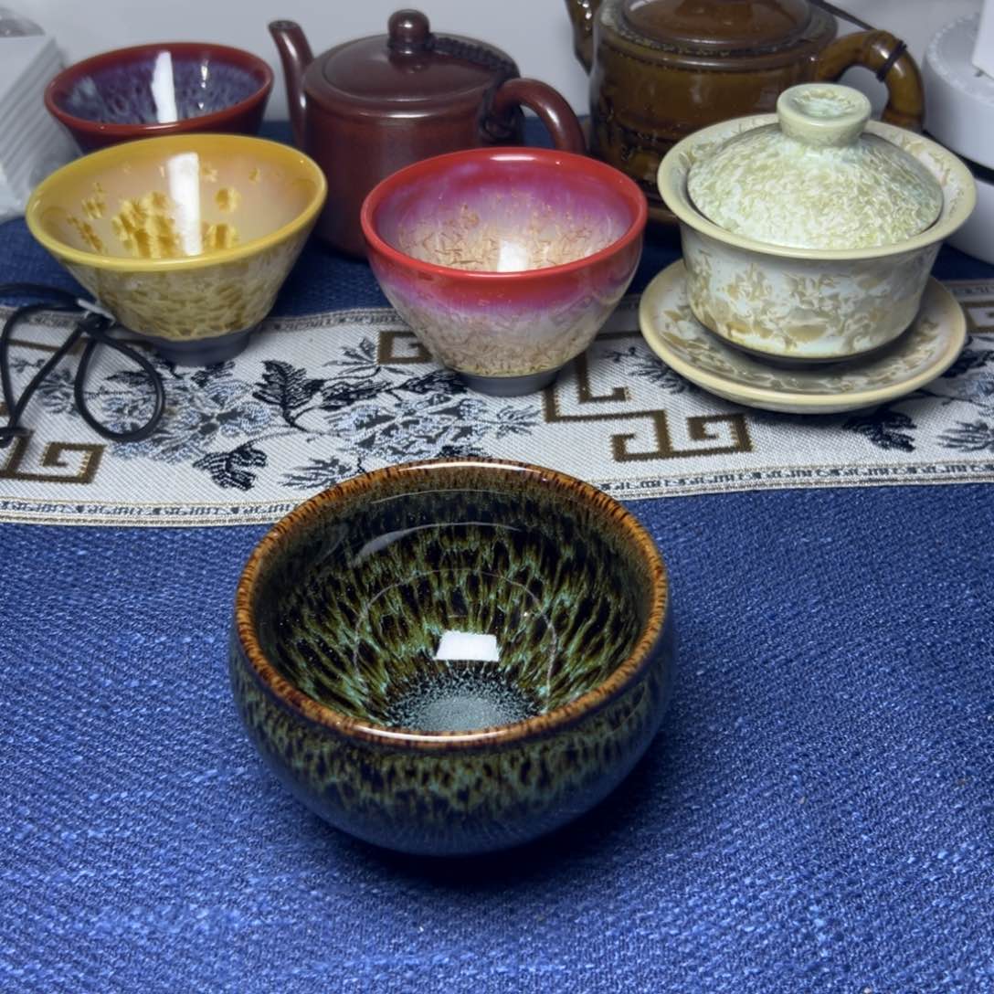 建阳建盏喝茶主人杯