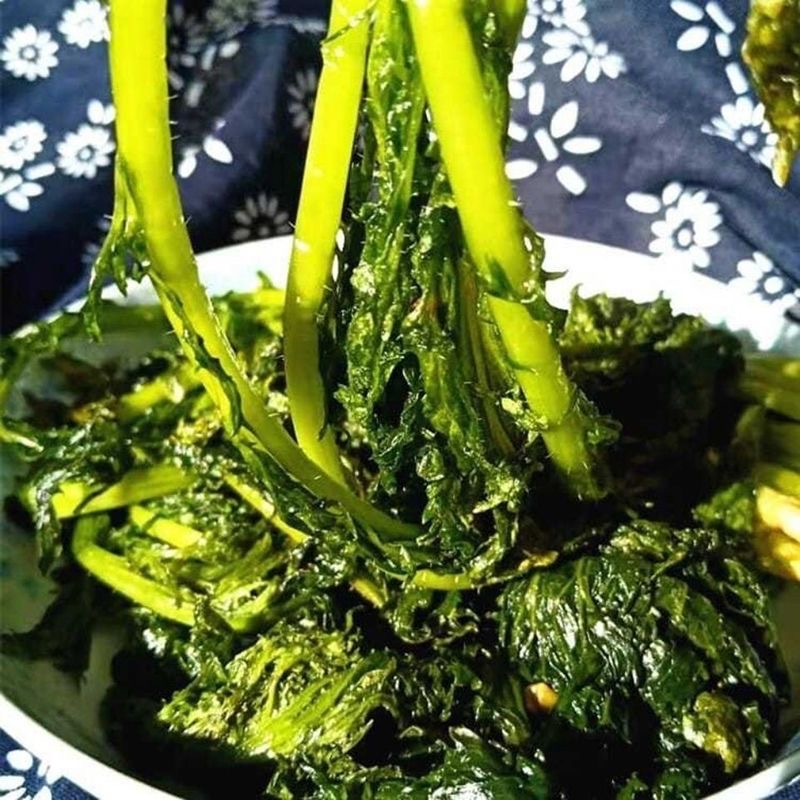 新鲜当季辣菜樱子芥菜叶农家种植现摘现发蔬菜咸菜
