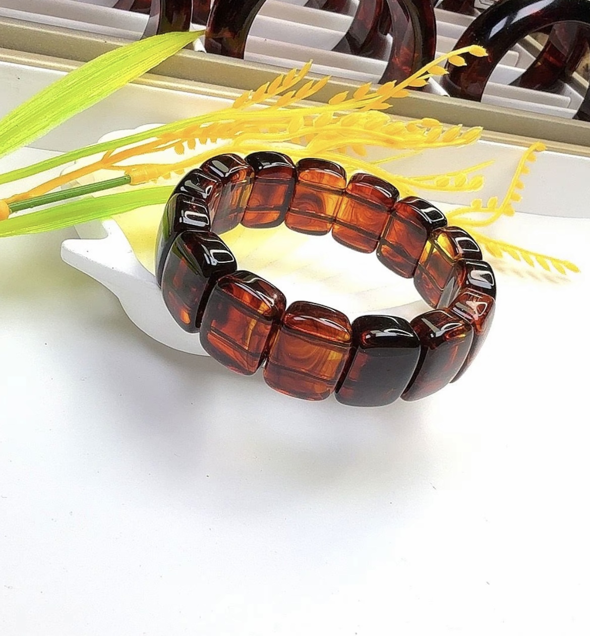 (正品保障）血药珀满血紫杉醇正方形手牌